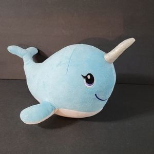Build a Bear NARWHAL Fish Plush